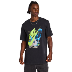 Herren T-Shirts - Nike Ja Morant - Black-Yellow