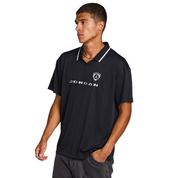 Jordan Brooklyn T-shirts Heren - Zwart - Maat S - Poly Jersey