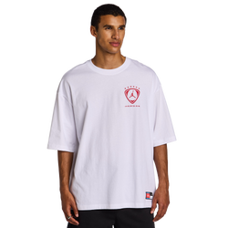 Heren T-Shirts - Jordan Brooklyn Gfx - White-University Blue