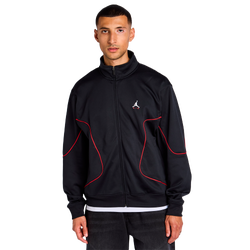 Men Track Tops - Jordan Brooklyn - Black-Black