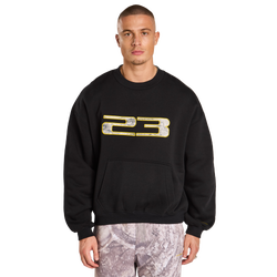 Herren Sweatshirts - Jordan Brooklyn - Black-Bright Citron