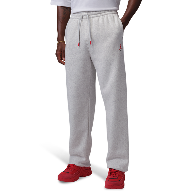 Jordan Brooklyn Broeken Heren - Grijs - Maat XS - Katoen Fleece