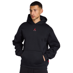 Herren Hoodies - Jordan Brooklyn - Black-University Red