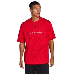 Hombre T-Shirts - Jordan Brooklyn - University Red-Phantom