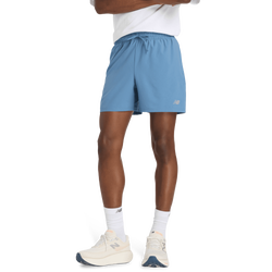Herren Shorts - New Balance Sport Essential Short 5 Inches - Shoreline Blue-Shoreline Blue