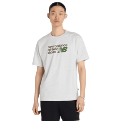 Herren T-Shirts - New Balance Athletics Premium Relaxed T-shirt - Ash Heather-Ash Heather
