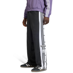 Men Pants - adidas Adibreak Classic Tracksuit Bottoms - Black-White