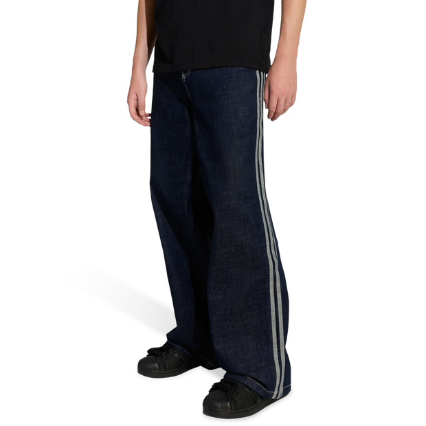 Adidas 90s Alternative Sport Skater Jean Uomo - Pantaloni Blu - Taglia L - Jersey di cotone