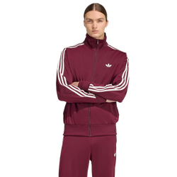 Hombre Track Tops - adidas Firebird Track Top - Maroon-Off White