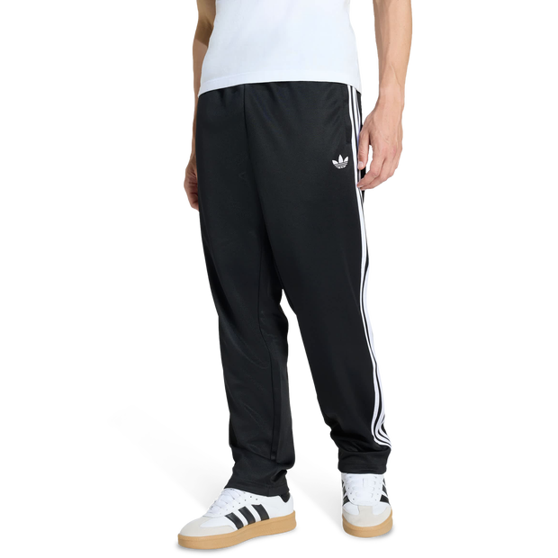 Adidas Tracksuit Bottoms Men Pants - Black - Size M - Poly Mesh