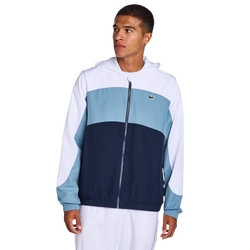 Homme Vestes Zippees - Lacoste Off Court Logo - Navy Blue-Aral-White