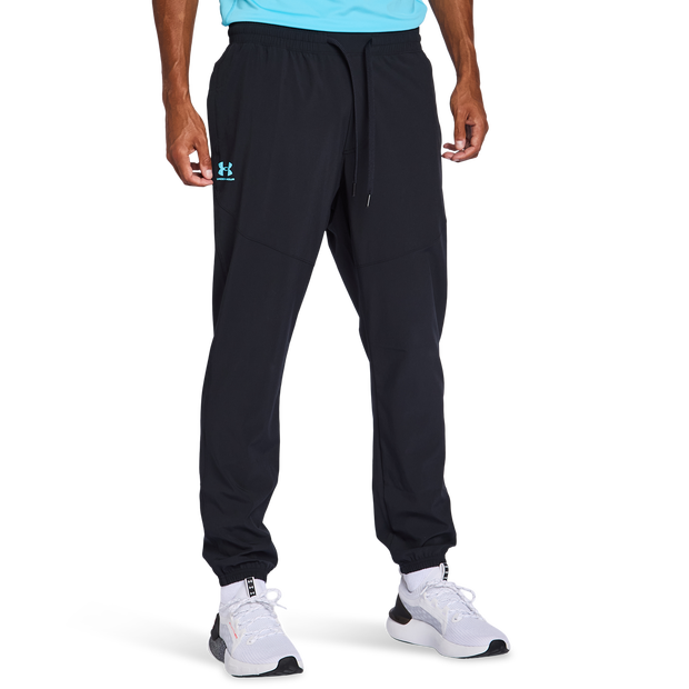 Under Armour Vibe Woven Herren Hosen - Schwarz - Größe L - Poly Woven