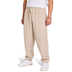 Men Pants - Nike Solo Swoosh Cuffed - Cream Ii-Sail-Cream Ii