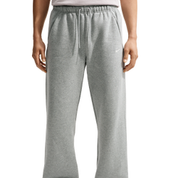 Men Pants - Nike Solo Swoosh Bungee - Dk Grey Heather-Sail-Dk Grey Heather