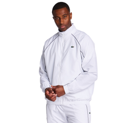 Men Track Tops - Lacoste Taffeta Piping - Patisson-Urban-White