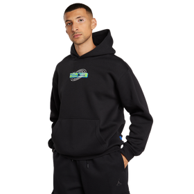 Brooklyn Space Jam Fleece Hoodie - Men - Black / Black