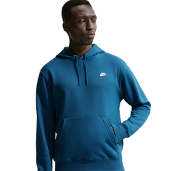 Herren Hoodies - Nike Club Pullover Fleece Hoodie - Court Blue-Court Blue