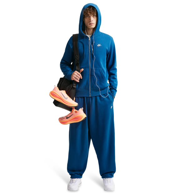 Nike Sportswear Uomo - Pantaloni Blu - Taglia XS - Jersey di cotone