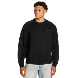 Homme Sweats - adidas Essential Knit - Black-Black-Black