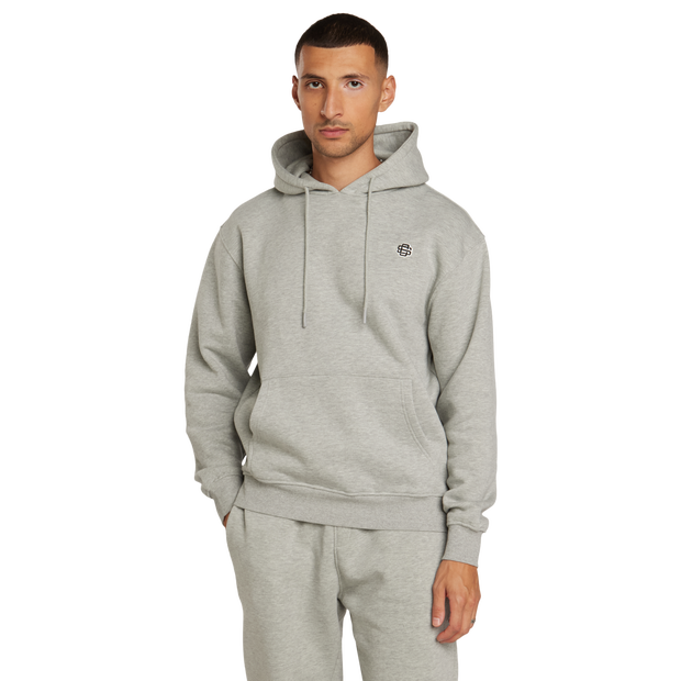 Street Cartel Padrino Hoodies Heren - Grijs - Maat L - Katoen Fleece