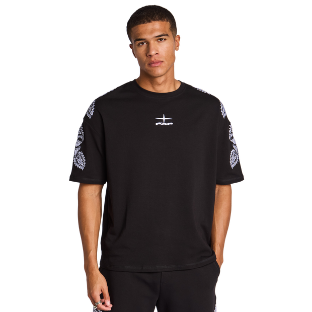 Earthsoul Evasion Herren T-Shirts - Schwarz - Größe S - Baumwoll-Jersey Black S