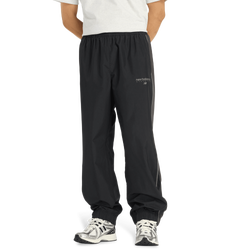 Herren Hosen - New Balance Trackside Woven Pant - Black-White