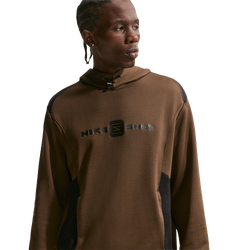Men Hoodies - Nike Shox Hoodie - Dark Hazel-Black