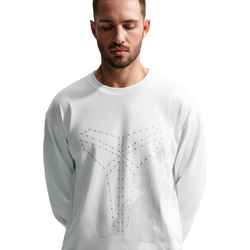 Uomo T-Shirts - Nike Kobe Dri-fit Long-sleeve Basketball T-shirt - White-White