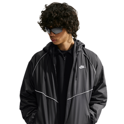 Men Jackets - Nike Sportswear Windrunner - Black-White