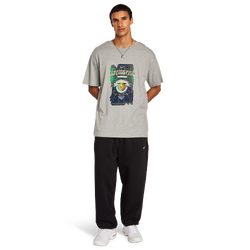 Men T-Shirts - Nike Peak - Dk Grey Heather-Dk Grey Heather