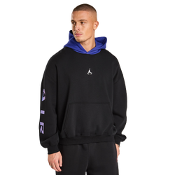 Herren Hoodies - Jordan Mountainside - Black-Light Concord-White