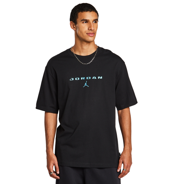 Jordan Mountainside Herren T-Shirts - Schwarz - Größe XL - Baumwoll-Jersey
