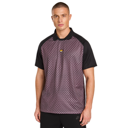 Men T-Shirts - Nike Tuned - Black-Pinksicle