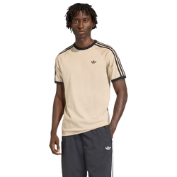 Uomo T-Shirts - adidas 3-Stripes T-shirt - Stone Khaki-Stone Khaki
