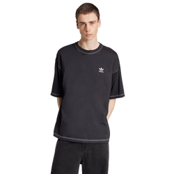 Uomo T-Shirts - adidas Trefoil Essentials T-shirt - Black-Black