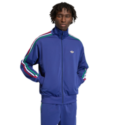 Uomo T-Shirts - adidas Firebird Track Top - Victory Blue-Green