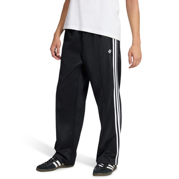 Adidas Baggy Track Trousers Uomo - Pantaloni Nero - Taglia M - Jersey di cotone