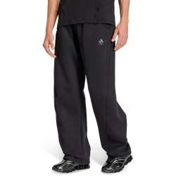 Uomo Pantaloni - adidas Spacer Cutline Open Hem Tracksuit Bottoms - Black-Black