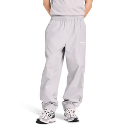 Homme Pantalons - New Balance Trackside Woven Pant - Truffle Salt-White