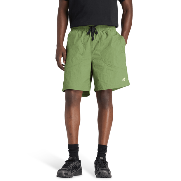 New Balance Castlefield Woven Short 7 Inch, Men's Green  Shorts,  Size S