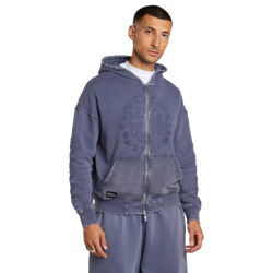 Men Hoodies - Street Cartel Fidato - Grey-Grey