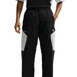 Men Pants - Nike Sportswear Woven Trousers - Black-White