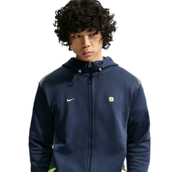 Homme Hoodies - Nike Sportswear Hoodie - Midnight Navy-Iron Grey