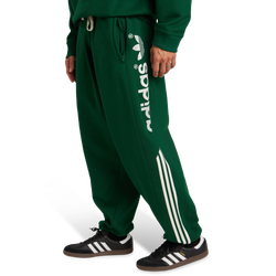 Men Pants - adidas Linear Signature Sweat - Drkgrn-Drkgrn