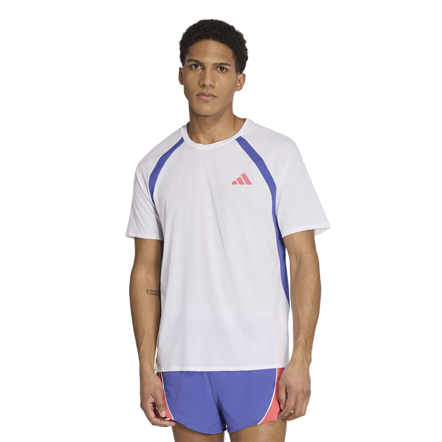 Adizero Archive T-shirt Uomo - Magliette Bianco - Taglia XS - Poly Mesh XS