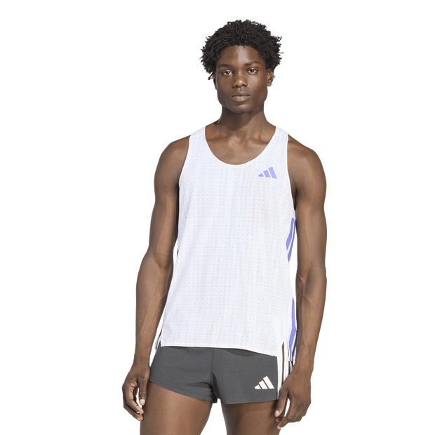 Adizero Tank Top Herren T-Shirts - Weiß - Größe S - Poly Mesh White S
