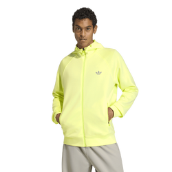 Herren Hoodies - adidas Trefoil Essentials Spacer Full Zip Hoodie - Frozen Lemon-Frozen Lemon