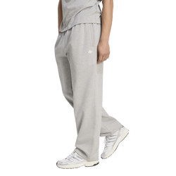 Men Pants - adidas Trefoil Essentials Open Hem Joggers - Medium Grey Heather-Medium Grey Heather