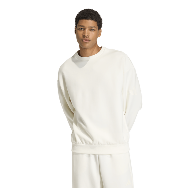 Soft Lux Sweatshirt Herren Sweatshirts - Weiß - Größe M - Poly Mesh White M