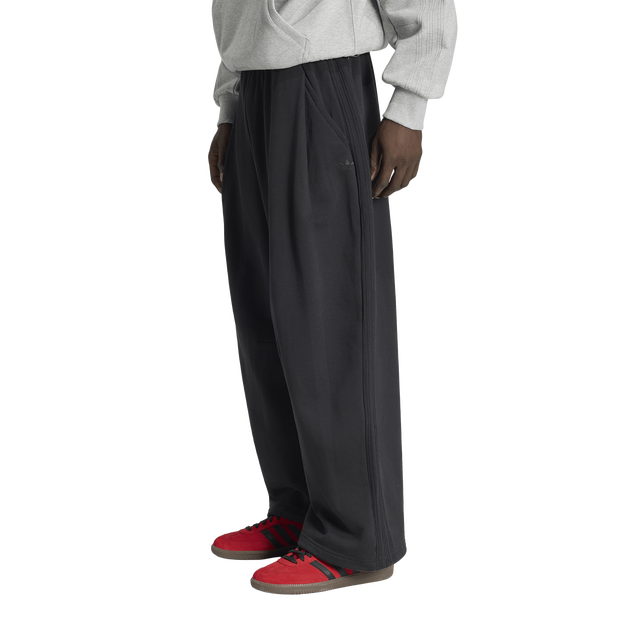 Premium Essentials Open Wide Hem Joggers Herren Hosen - Schwarz - Größe XS - Baumwoll-Jersey Black XS